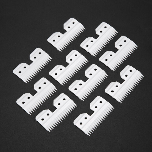 40Pcs/Lot Replaceable Ceramic 18 Teeth Pet Ceramic Clipper Cutting Blade for  A5 Series 1