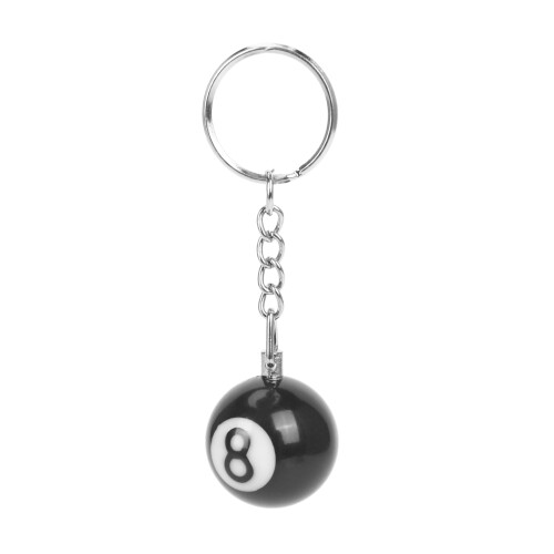 10X Billiard  Key Chain Key Ring Happy No. 8 1