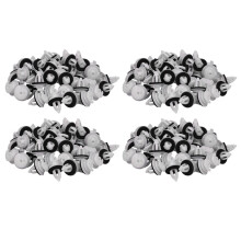 200Pcs Door Panel Clips with Seal Ring for E34 E36 E38 E39 E46 X5 M3 M5 Z3