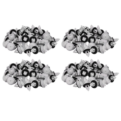 200Pcs Door Panel Clips with Seal Ring for  E34 E36 E38 E39 E46 X5 M3 M5 Z3