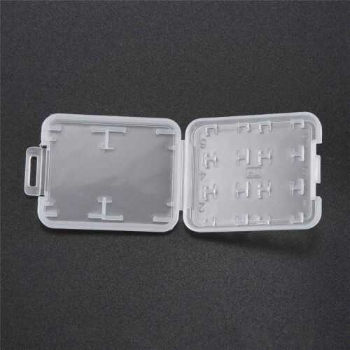 5X Eight in One Plastic Micro- SDHC TF MS Memory Card Storage Case Box Protector Holder 2