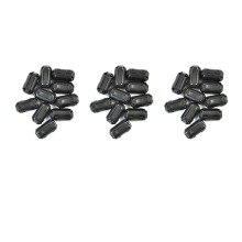 30 Pz Diametro 7 Millimetri Ferrite Cavo Clip Nero