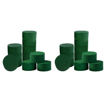 Floral Foam 24 Pcs Dry &Wet Flower Foam Round Florist Blocks Flower Foam for Fresh or Artificial Flowers