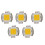5X 100W LED Lamp High Power Chip DIY Lamp Light Lighting Warm White 1