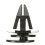 40PCS Sill Trim Side Skirts Bumper Fastener Clip for   Cooper 2