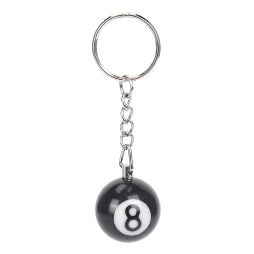 20X Billiard  Key Chain Key Ring Happy No. 8 1