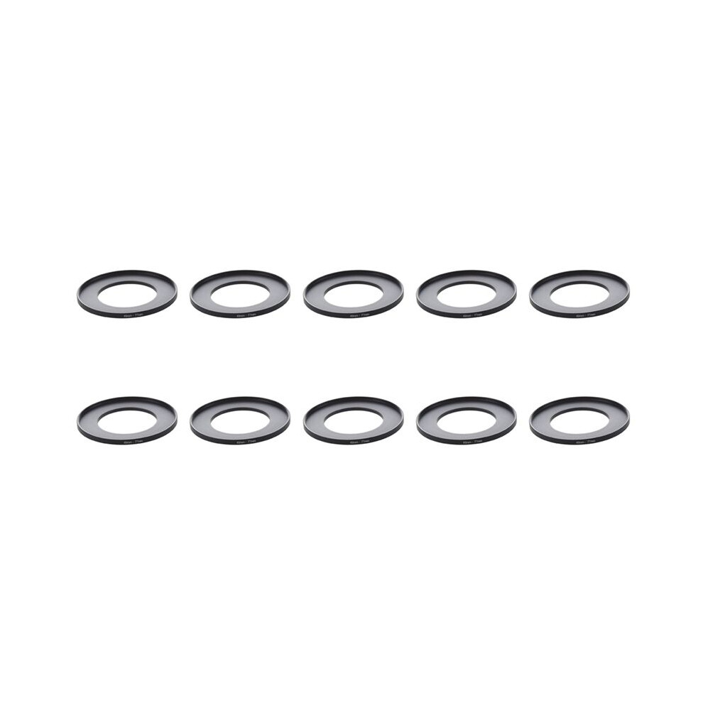 10X Camera Lens Filter Step Ring 49Mm-77Mm Adapter Black 6033054711275