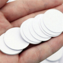 150Pcs NFC 215 Cards, for NTAG215 NFC Round Cards Rewritable NFC 215 Card Tag Compatible with TagMo and for Amiibo