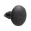 5mm x 5mm Hole Dia Black Plastic Rivets Fastener Push Clips 192 Pcs 3