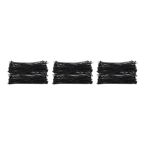 300 Pcs 150 x 1.8mm Electrical Cable Tie Wrap Nylon Fastening Black