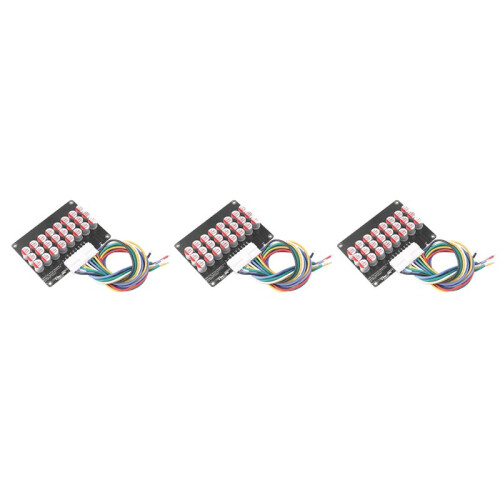 3X Whole Group Balancer 8S 5A Active Lithium Lipo Lifepo4 Battery Equalizer  Transfer Capacitor BMS Board