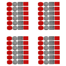 Helm Zubehör Kit Set 48X Oberflächenmontage + 48X Selbstklebende Aufkleber Sticker Pads Für Hero 7/6/5/4/3+/3 Hero Session SJ4000 SJ5000 Action