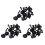 150Pcs  Lined with Fasteners Rivet Snaps Decorative Panel Snaps Suitable for 1