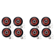 8PCS Roller Drum Dryer Fit for , - 8536974 Replaces, 8536973, W10314171, WPW10314173, PS11752609