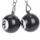 12X Billiard  Key Chain Key Ring Happy No. 8 3