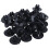 60X 8mm Auto  Clips Fit for   Front Push-Type Retainer Clips Black 4