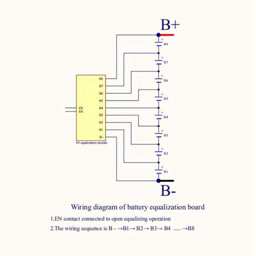 3X Whole Group Balancer 8S 5A Active Lithium Lipo Lifepo4 Battery Equalizer  Transfer Capacitor BMS Board 2