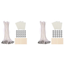 Kaarsenlonten (Pak van 200), 15 cm Lonten voor Kaarsen, Geurloze Kaarsenlonten voor Kaarsen voor Het Maken van Kaarsen Kaars DIY