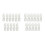 200PCS T5 286 Bulb Basic Miniature Bulb for License Plate Light Side  Automotive Interior Dashboard Dome Light 1