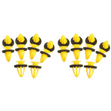 20X Windscreen Side A Pillar Yellow Fastener Trim Clips for