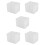 100X60X20mm 50Pcs Magic Sponge Eraser Melamine Cleaner-White 1
