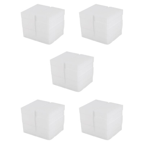 100X60X20mm 50Pcs Magic Sponge Eraser Melamine Cleaner-White