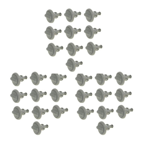 30 PCS Grey Plastic Parcel Shelf Clip Early Type End for  Juke 799161KA3A