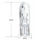 200PCS T5 286 Bulb Basic Miniature Bulb for License Plate Light Side  Automotive Interior Dashboard Dome Light 6