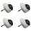 4X Replacment Caster Assembly Front Castor Wheel for or  Mi Robot Vacuum Cleaner 1