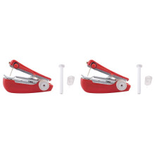 2X Hand Sewing Machine Affordable  Pocket Stitch Hand Sewing Machine Manual Sewing Machine for Home Travel Use