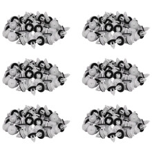 300Pcs Door Panel Clips with Seal Ring for E34 E36 E38 E39 E46 X5 M3 M5 Z3