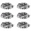 300Pcs Door Panel Clips with Seal Ring for  E34 E36 E38 E39 E46 X5 M3 M5 Z3 1