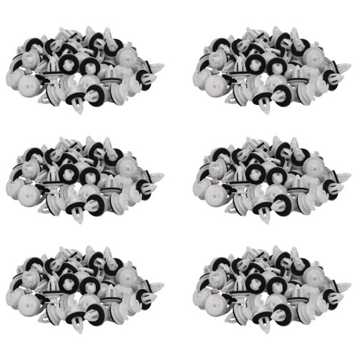 300Pcs Door Panel Clips with Seal Ring for  E34 E36 E38 E39 E46 X5 M3 M5 Z3