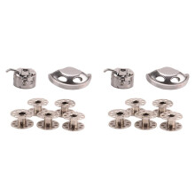 2set Sewing Tools Bobbins + Bobbin Case + Shuttle Hook for Old Style Household Sewing Machine Sewing Supplies