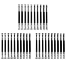 30 Uds., Soporte Extensor de Lápiz, Herramienta Alargadora de Lápiz Ajustable, Dispositivo de Acoplamiento para Escritura de Arte Escolar