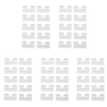 50Pcs/Lot Replaceable Ceramic 18 Teeth Pet Ceramic Clipper Cutting Blade for  A5 Series