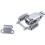 20X Toolbox Draw Compression Spring Toggle  Catch Clamp Silver 3