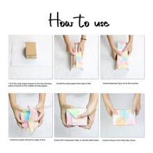 3X Regenbogen Geburtstags Geschenk Papier,Kinder Geschenk Recycelbar Geburtstag Frauen MäDchen Jungen,für Alle Geschenk Papier Dekoration AnläSse