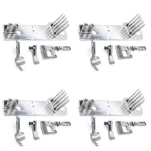 4 Juego de Tornillos de Placa de Aguja de FijacióN de MáQuina de Coser Piezas de FijacióN de UnióN Completa para Pfaff 335 BG335 Accesorio de