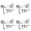 4 Set Sewing Machine Attachment Needle Plate Screws Complete Binding Attaching Parts for Pfaff 335 BG335 Sewing Tools 1