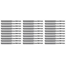 30 PeçAs 2Mm X 15Mm Carbide Single Flute End Mill Router Bit para MáQuina de GravaçãO