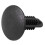 5mm X 5mm Hole Dia Black Plastic Rivets Fastener Push Clips 480 Pcs 6