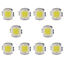 10X 32 - 34V 100W 7500 LM 6500K High Power the LED Power Indicator Light Chip - White