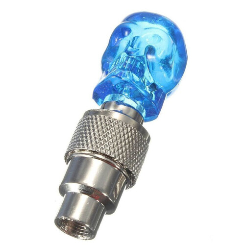 3X LED Light Valve Cap Spoke Light for Bicycle Auto Bike Rim Tire 1