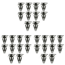 30Pcs Einstiegsleisten Seitenschweller Stoßstangenclip für Cooper