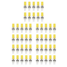 50PCS G4 LED Bulb AC/DC12V-24V 3W LED G4 Light 20LED 360 Angle Light 2835SMD Replace 30W Halogen Lamp,Cool White