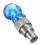 3X LED Light Valve Cap Spoke Light for Bicycle Auto Bike Rim Tire 6
