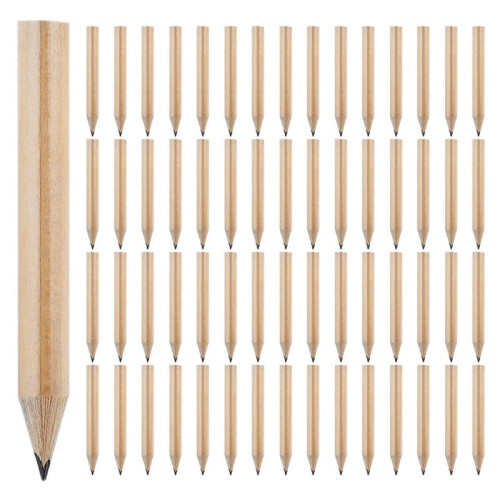 500Pcs 3.5Inch Wood Pencil, Beginner Writing Pencil,Students Sketch Pencil Stationery,Hexangular B