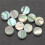 24 Pcs Ormeau de Nouvelle-Zelande Luthier Incrustation de Points 6mm Marqueur Lateral de 5