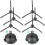 2set Replacement Accessories Kit for  V3 V3S V5 V5S V5S Pro Robot Filter Pro Robot Filters Side Brushes 2